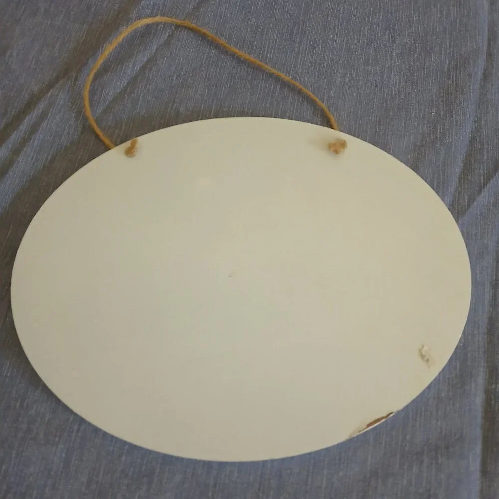 Wooden Decor Frame oval Sign 10